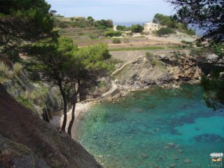 mit Abstecher zum Platja de Canonge